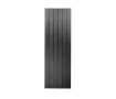 Calorifer decorativ  LOJIMAX colecția KALSEDON DOUBLE 2000x470 mm, Antracit