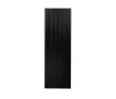 Calorifer decorativ  LOJIMAX colecția KALSEDON DOUBLE 2000x470 mm, Negru