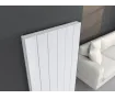 Calorifer decorativ  LOJIMAX colecția KALSEDON DOUBLE 2000x470 mm, Alb
