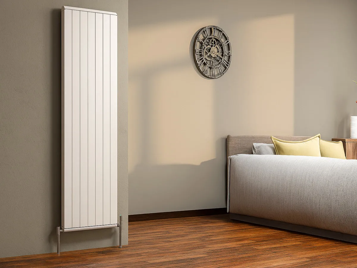 Calorifer decorativ LOJIMAX colecția LOVA LINE 1600x481 mm, Alb