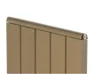 Дизайнерский радиатор LOJIMAX коллекция LOVA LINE 1800x400 мм, RAL1011