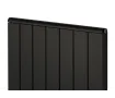 Calorifer decorativ LOJIMAX colecția LOVA LINE 1800x400 mm, Negru