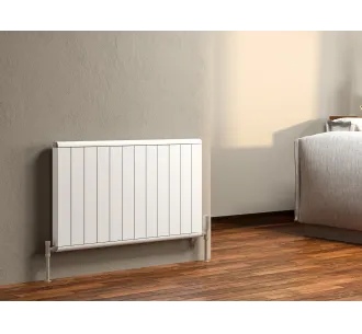 Calorifer decorativ LOJIMAX colecția LOVA LINE 600x967 mm, Alb