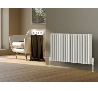 Calorifer decorativ LOJIMAX colecția RETRO 300x1720 mm, Alb
