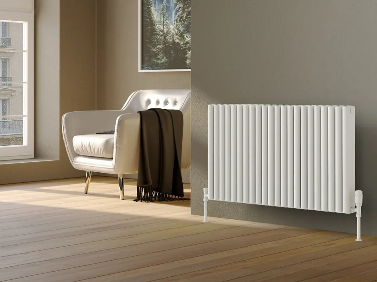 Calorifer decorativ LOJIMAX colecția RETRO PLUS 300x1512 mm, Alb