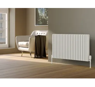Calorifer decorativ LOJIMAX colecția RETRO PLUS 500x1006 mm, Alb
