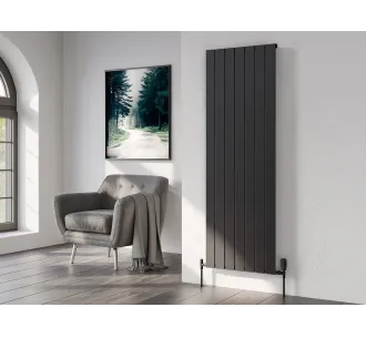 Дизайнерский радиатор LOJIMAX коллекция ROYAL 1800x400 мм, Черный