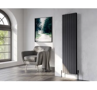 Calorifer decorativ LOJIMAX colecția ROYAL DOUBLE 1800x514 mm, Negru