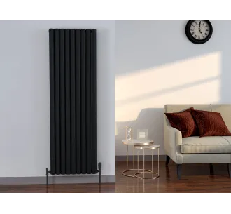 Calorifer decorativ LOJIMAX colecția VOLE 1800x380 mm, Negru