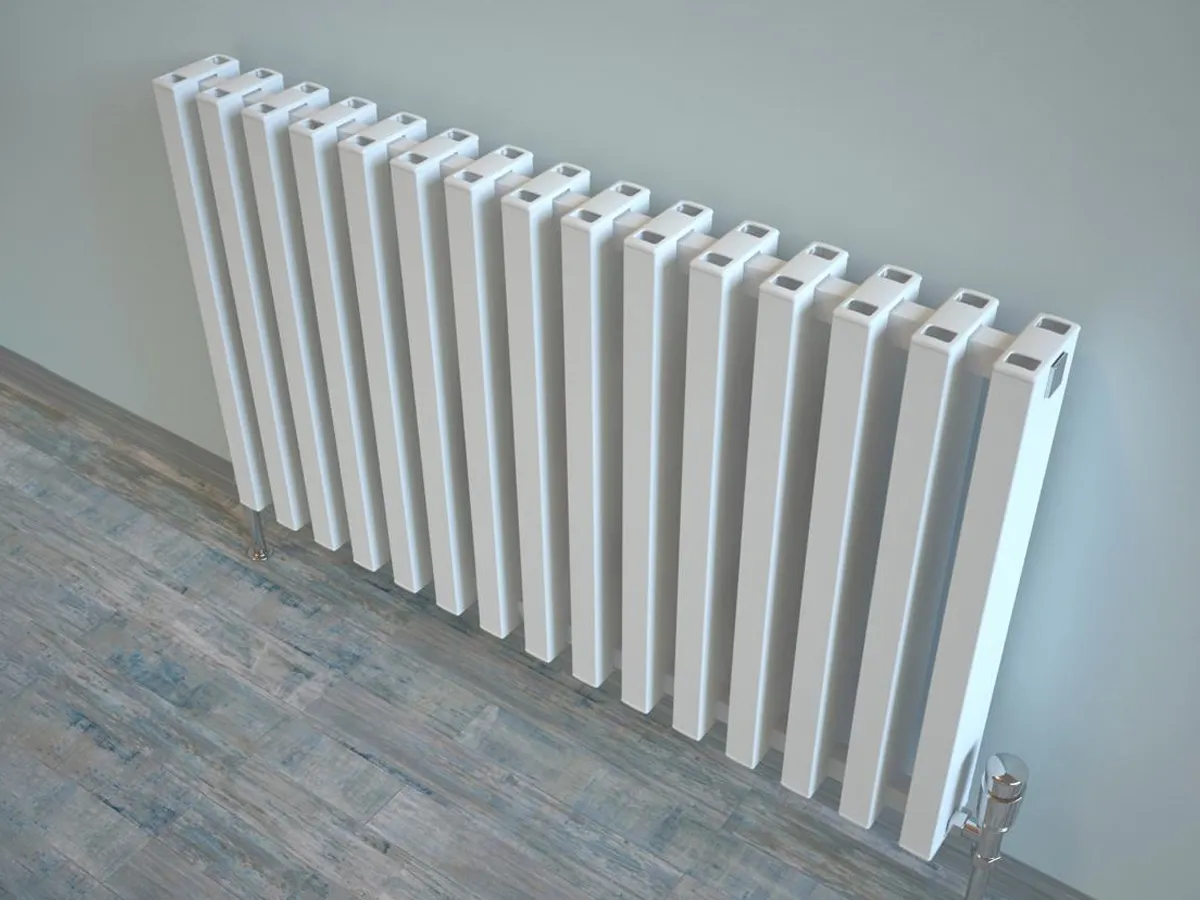 Calorifer decorativ LOJIMAX colecția AMETIST 500x1001 mm, Alb