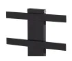 Uscător de prosoape de design LOJIMAX colecția ALBATROS STYLE 1140x450 mm, Negru
