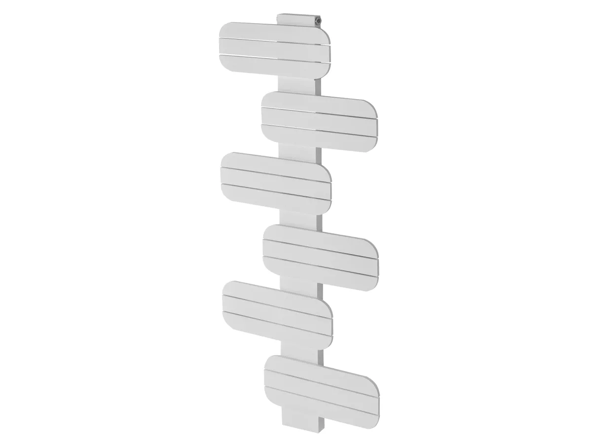 Uscător de prosoape de design LOJIMAX colecția BAMITO 1070x500 mm, Alb