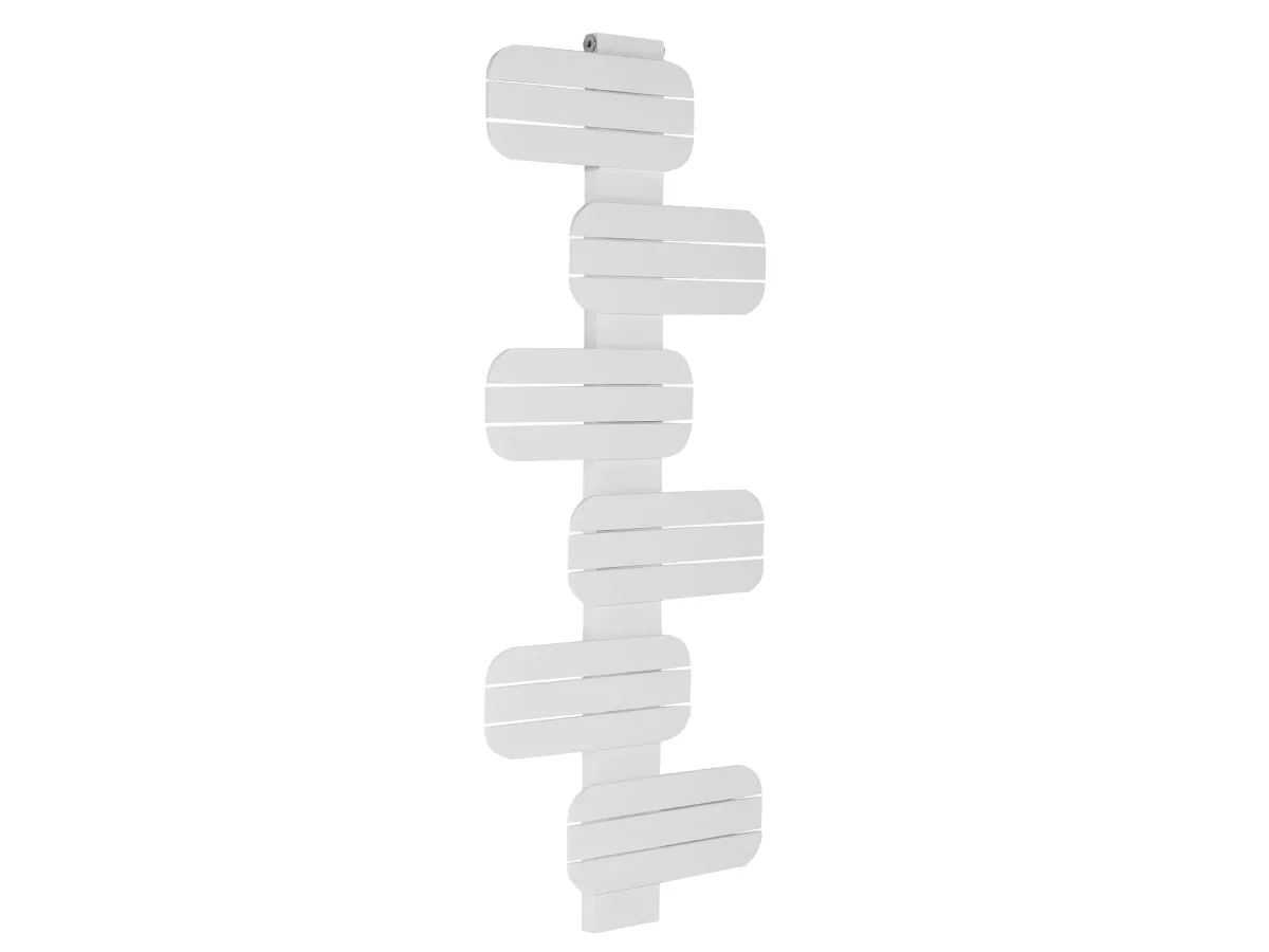 Uscător de prosoape de design LOJIMAX colecția BAMITO 1276x500 mm, Alb