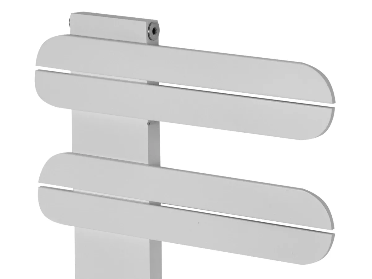 Uscător de prosoape de design LOJIMAX colecția LINEA 1425x500 mm, Alb