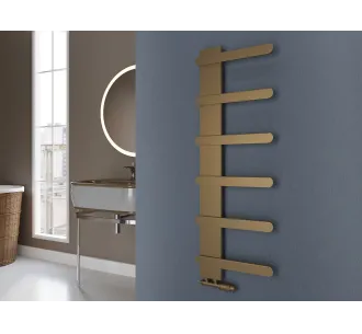 Дизайнерский полотенцесушитель LOJIMAX коллекция NUMMO STYLE 940x450 мм, MY-512