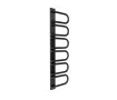 Uscător de prosoape de design LOJIMAX colecția PANA 1445x520 mm, Negru