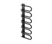 Uscător de prosoape de design LOJIMAX colecția PANA 1445x520 mm, Negru