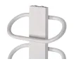 Uscător de prosoape de design LOJIMAX colecția PEARL 1010x400 mm, Alb