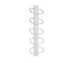 Uscător de prosoape de design LOJIMAX colecția PEARL 1010x400 mm, Alb