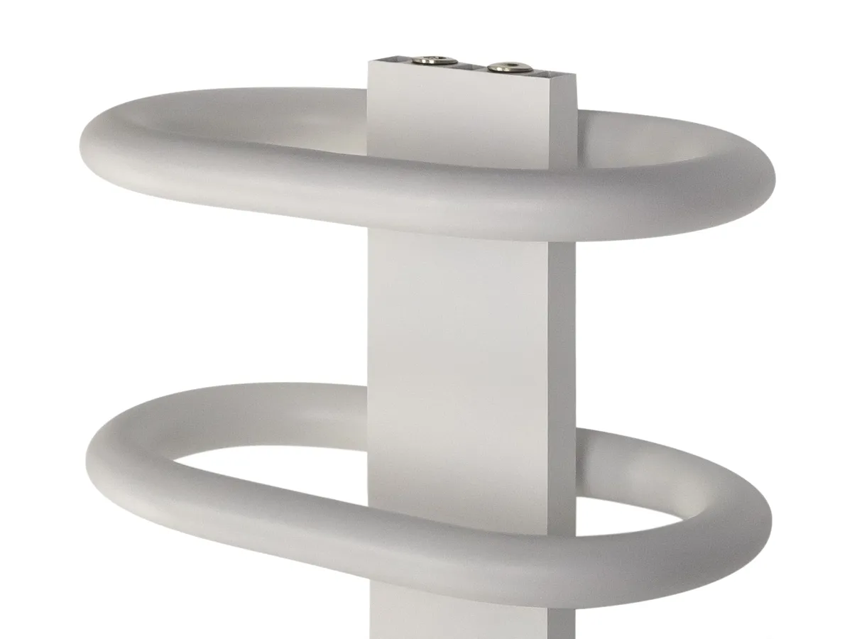 Uscător de prosoape de design LOJIMAX colecția TEOS 1170x400 mm, Lemon
