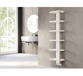 Uscător de prosoape de design LOJIMAX colecția TEOS 1170x400 mm, Lemon