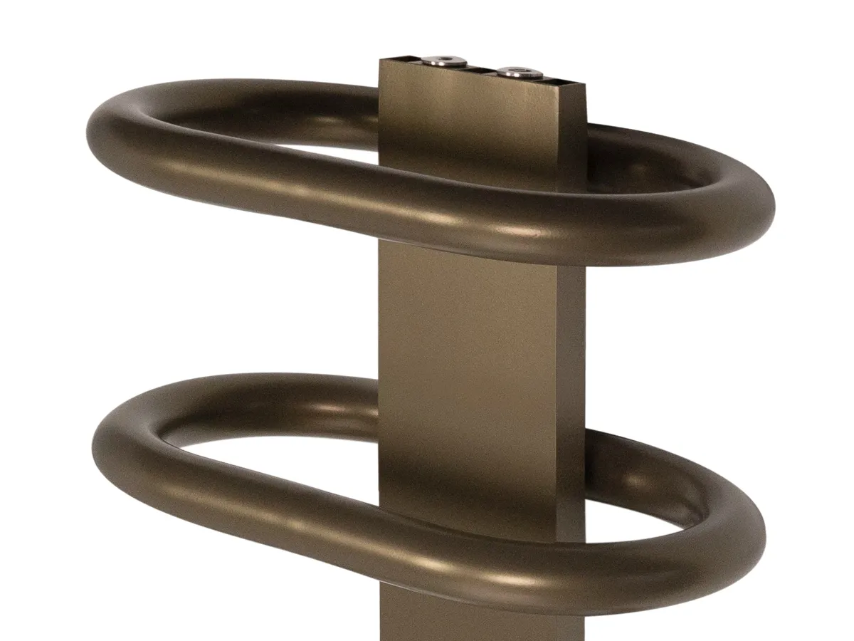 Uscător de prosoape de design LOJIMAX colecția TEOS 1170x400 mm, MY-512