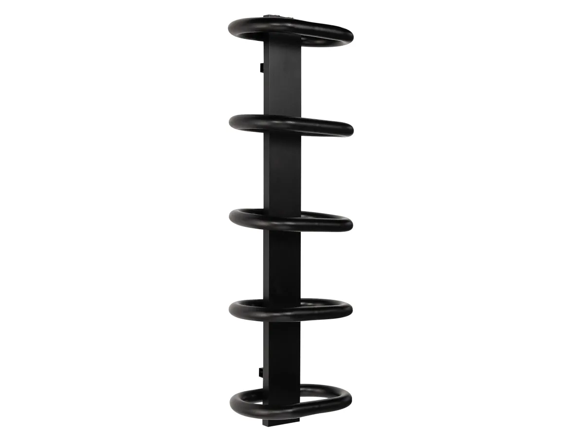 Uscător de prosoape de design LOJIMAX colecția TEOS 1170x400 mm, Negru