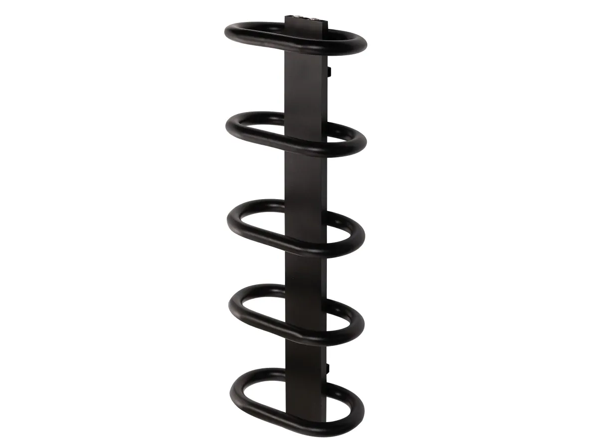 Uscător de prosoape de design LOJIMAX colecția TEOS 1170x400 mm, Negru