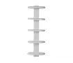 Uscător de prosoape de design LOJIMAX colecția TEOS 1170x400 mm, Alb