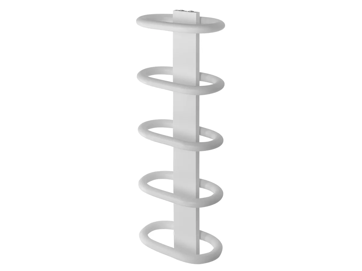 Uscător de prosoape de design LOJIMAX colecția TEOS 1170x400 mm, Alb