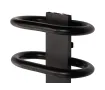 Uscător de prosoape de design LOJIMAX colecția TEOS 1430x400 mm, Negru