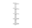 Uscător de prosoape de design LOJIMAX colecția TEOS 910x400 mm, Alb
