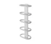 Uscător de prosoape de design LOJIMAX colecția TEOS 910x400 mm, Alb