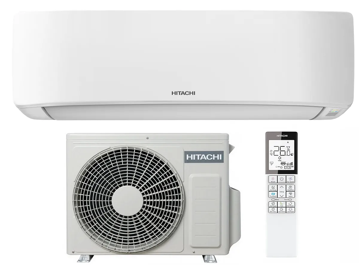 Кондиционер Hitachi Inverter R32 Airhome 400 RAK-DJ60RHAE+RAC-DJ60WHAE 18000 BTU