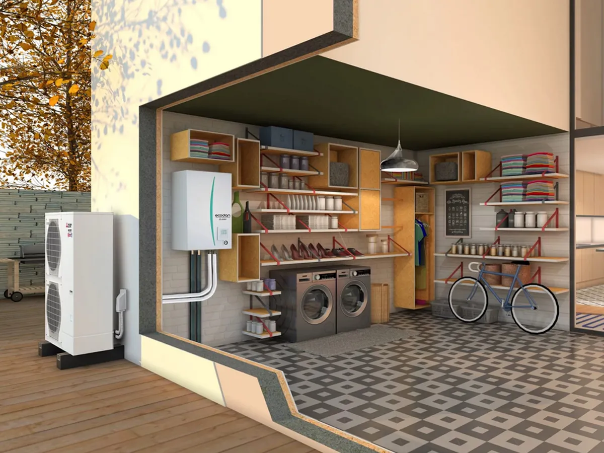Тепловой насос внутренний блок Mitsubishi Electric Ecodan ERSF-YM9E