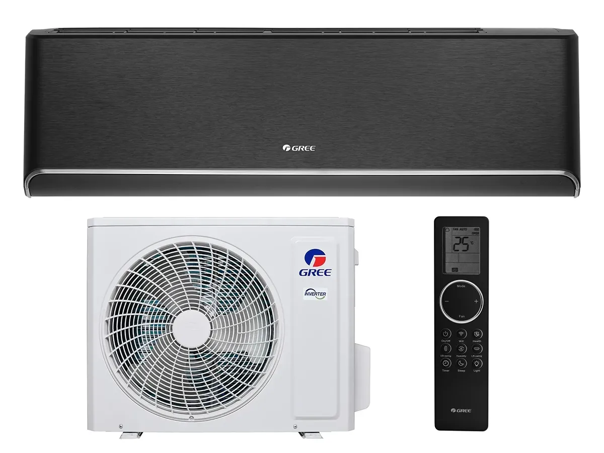 Condiționer Gree AIRY BLACK Inverter R32 GWH18AVDXE-K6DNA1A/I 18000 BTU 