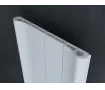 Дизайнерский электрический радиатор CARISA коллекция BOREAS B 1800x276 мм, Белый