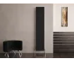 Дизайнерский радиатор CARISA коллекция MONZA DOUBLE 1800x280 мм, Чёрный