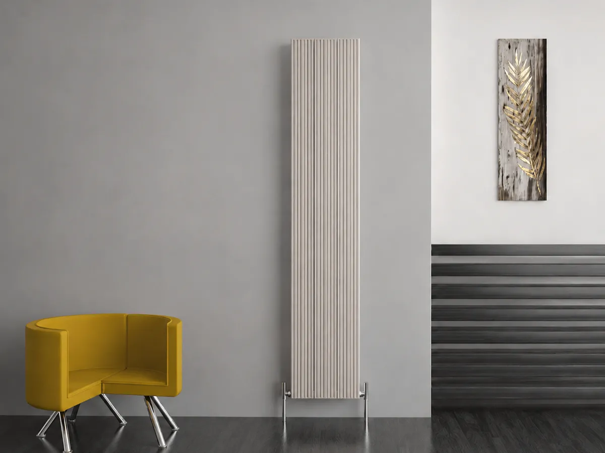 Дизайнерский радиатор CARISA коллекция MONZA DOUBLE 1800x375 мм, LEMON
