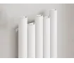 Дизайнерский радиатор CARISA коллекция MOTION 1800x310 мм, Белый