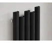 Дизайнерский радиатор CARISA коллекция MOTION 1800x470 мм, Чёрный