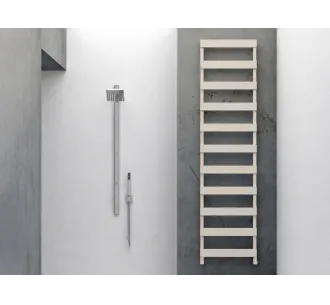 Дизайнерский полотенцесушитель CARISA коллекция NINOVA BATH 810x500 мм, LEMON