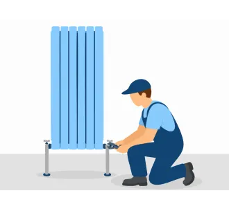 Instalarea radiatorului sau caloriferului decorativ