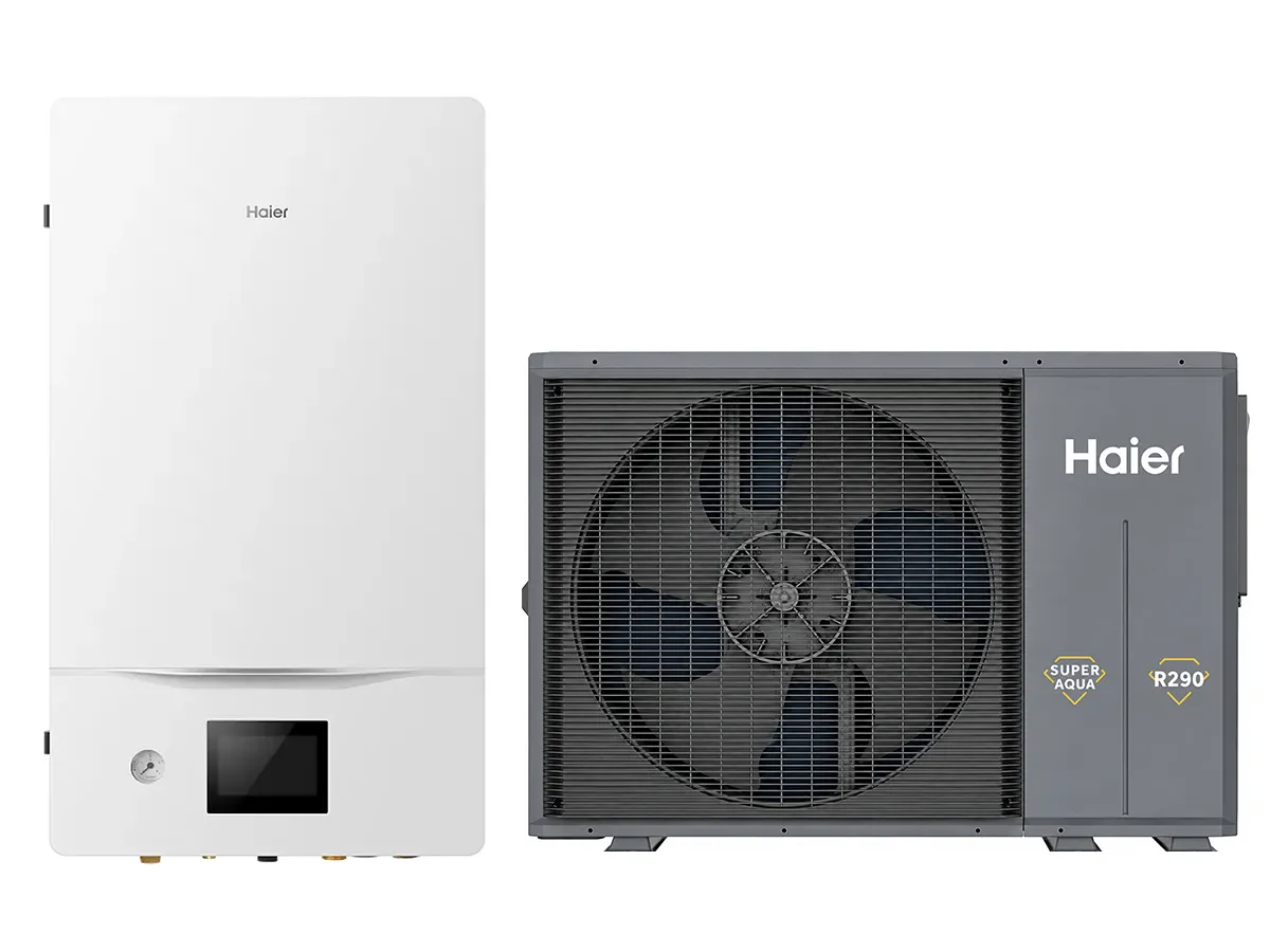 Pompă de căldură Haier SUPER AQUA Hydro Split GT R290, 10 kW, 3Ph, AW10NHUGHA + HU10NWAHYAE3