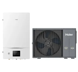 Pompă de căldură Haier SUPER AQUA Hydro Split GT R290, 14 kW, 3Ph, AW14NHVGHA + HU16NWAHYBE3