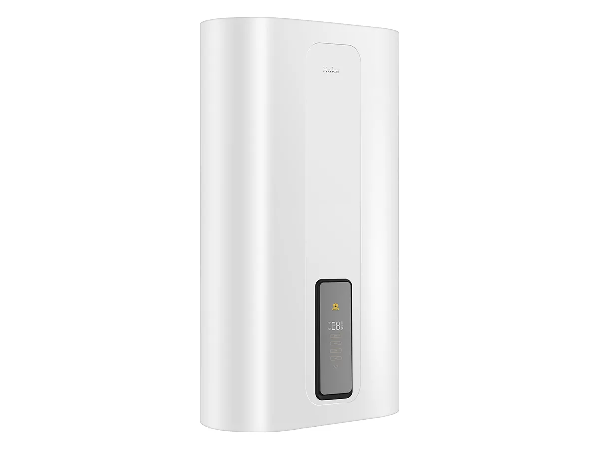 Бойлер электрический Haier ES100V-TF7W, 100 л, плоский, титановый нагревательный элемент