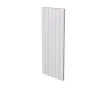 Calorifere decorativ LOJIMAX, colectia KALSEDON DOUBLE Alb mat