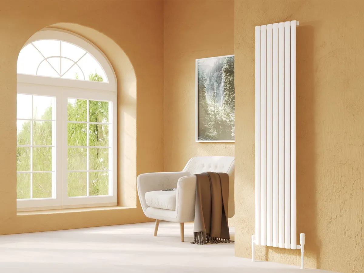 Calorifere decorativ LOJIMAX, colectia BELLA Alb mat