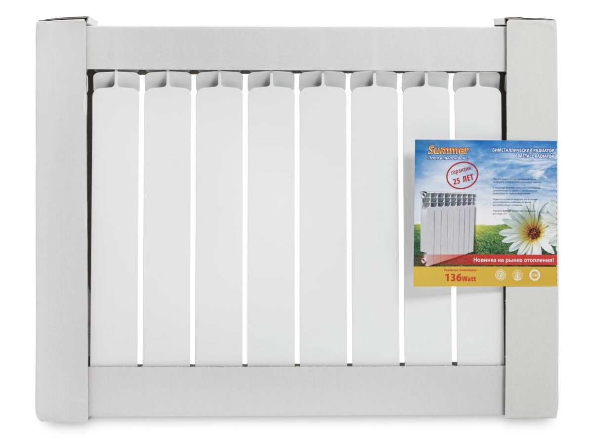 Radiator bimetal Summer H 500-81