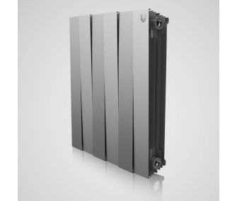 Radiator bimetal Royal Thermo PianoForte 500 Silver Satin